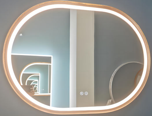 ODM dell'OEM retroilluminato ovale dello specchio 4200K della decorazione moderna