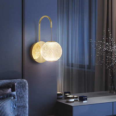 Risparmio energetico 6W LED lampada da parete moderna per camera da letto o studio