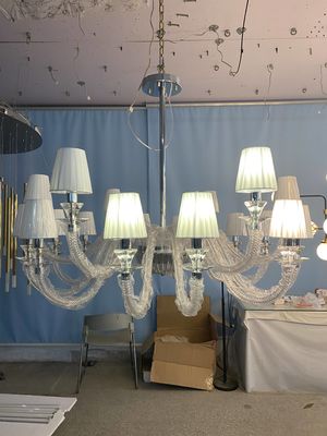 Custom OEM ODM cristallo chiaro candelabro stile classico e popolare