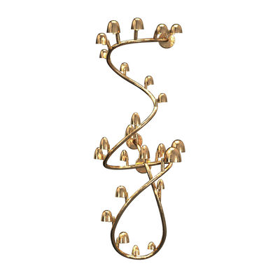 Arte e design funzionale candelabro in ottone modernista su misura 110 - 240V
