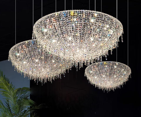 Lussureggiante in stile egiziano italiano Luce lussuoso lampadario di cristallo Soggiorno High End Villa Hotel Ristorante Pengdant Luce