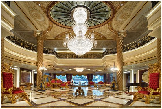 Non Standard Engineering Center Hall Grandi candelabri per villa duplex