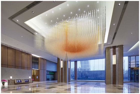 Vitro commerciale candelabri extra grandi apparecchi di illuminazione personalizzati 220V-240V /110V