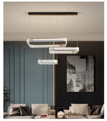 Lampada acrilica Valzer candelabro tricolore LED 270W 250W
