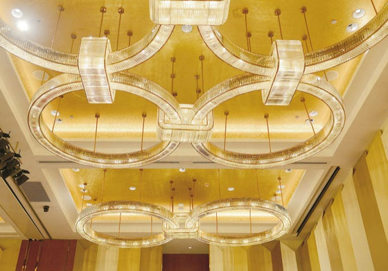 Luce di lusso di fascia alta per occasioni commerciali alberghiere