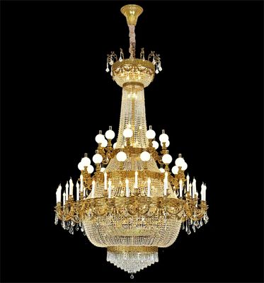 Illuminazione per candelabri commerciali in ottone di alta qualità