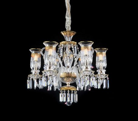Candelabri commerciali in vetro personalizzabili Alta luminosità