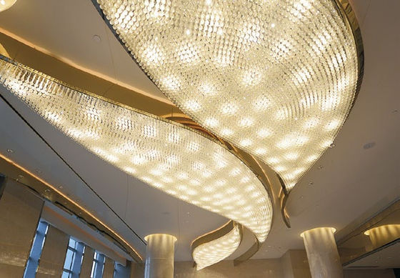 Extra Large Hanging Chandelier per spazi commerciali