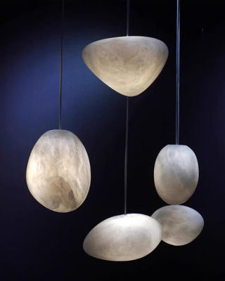 Combinazione Irregolare Customized Moden Alabastro Decorativo lampadario Per Famiglia Hotel Caffe Shop Lineare Arte lampadario