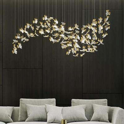 Decorazione d'interni Lucerna Hotel Villa Scalina Vetro Lampada a LED