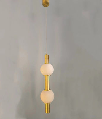 Postmoderno Luce lussuosa a strisce lunghe Sala da pranzo Camera da letto Bar Hotel Casa Decorativa Candelabro Lampada appesa