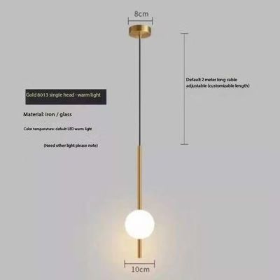 Tutto rame lampadario di marmo naturale Spagna luce lusso semplice bar creativo ristorante camera da letto portalegna piccolo lampadario