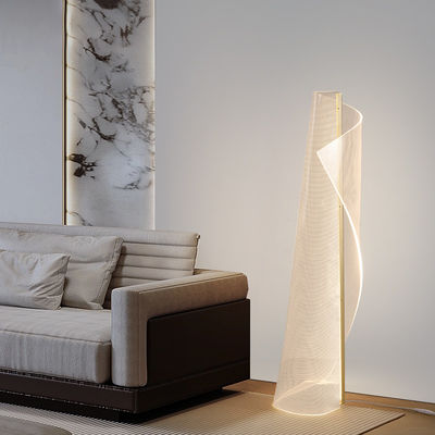 Personalità Nordica Irregolare Tipo Speciale Arte Acrilica Atmosfera Postmoderna Design Senso Guida a Luce Led Divano Lampada da Pavimento