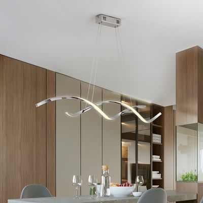 Strip Aluminum Creative Light Designer Personalizzato Artistic Chandelier Villa Appartamenti Alberghi