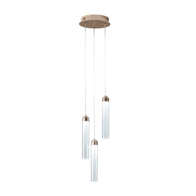 Camera da letto a tre cilindri acrilica candelabro soggiorno TV sfondo Lampada da parete Lampada da letto minimalista