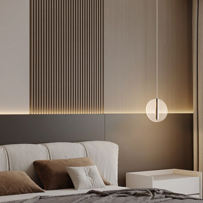 Circolare Acrilico Moderno Luciere a LED Interni creativi Casa Attico Camera da letto Accanto al letto Studio Scala Decorazione interna