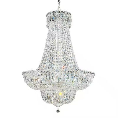 Moderno Hotel Lobby Villa Decorazione Pendente Luce Custom Grande Progetto Luxury LED Cristallo lampadario
