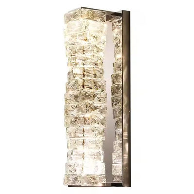 Luce Nordica Moderna Luxury Lampada a cristallo per pareti Decorazioni per la casa Illuminazione Arredamento Showroom oro Hotel Villa Indoor LED Lampada a parete