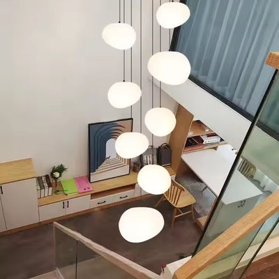 Modern Loft Duplex Apartment Villa alto soffitto lampadario per la casa camera da letto soggiorno hotel PE Roto-molding