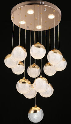 Appartamento Duplex Loft lampadario con design nordico a sfera semplice e salotto alto