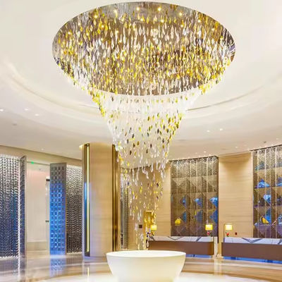 Fabbricazione artigianale Modern Round Blown Glass Pendant Lighting Easy Hanging Switch For Hotel Villa Ceiling Decor Ristoranti
