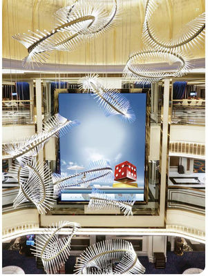 Control Mode Remote Control LED Chandelier For Villa Staircase And Club KTV
