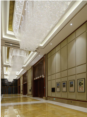 Nuovo prodotto Luce decorativa Sala da ballo Centro commerciale Illuminazione Hotel Lobby Gran candelabro soffitto di lusso Luce cristallina