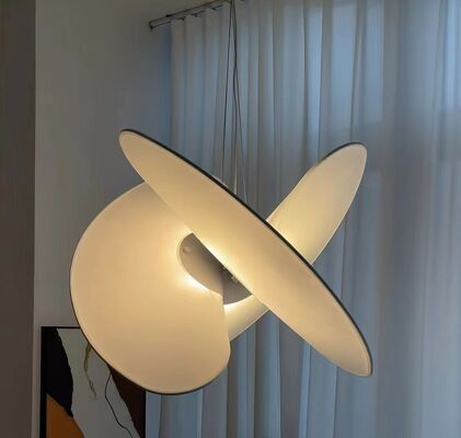 Lampadario personalizzato a nastro di cristallo a due piani personalizzato realizzato su misura per decorazioni artistiche moderne per banchetti europei